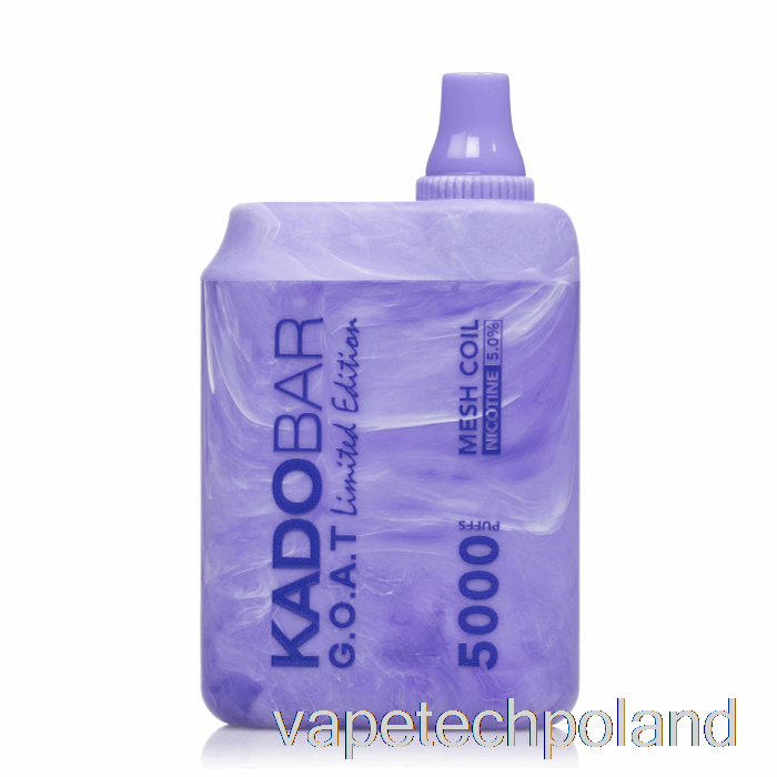 Vape Polska Kado Bar Koza 5000 Jednorazowy Borówka Miętowa